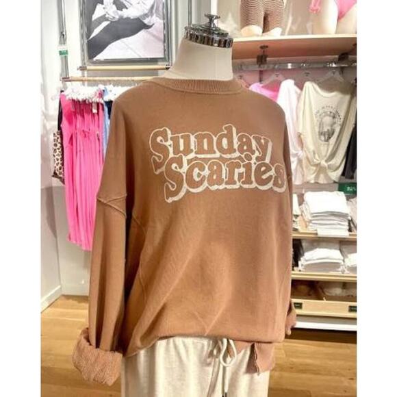 Aerie Sunday Scaries oversized Sweatshirt XS NWT - Picture 6 of 7